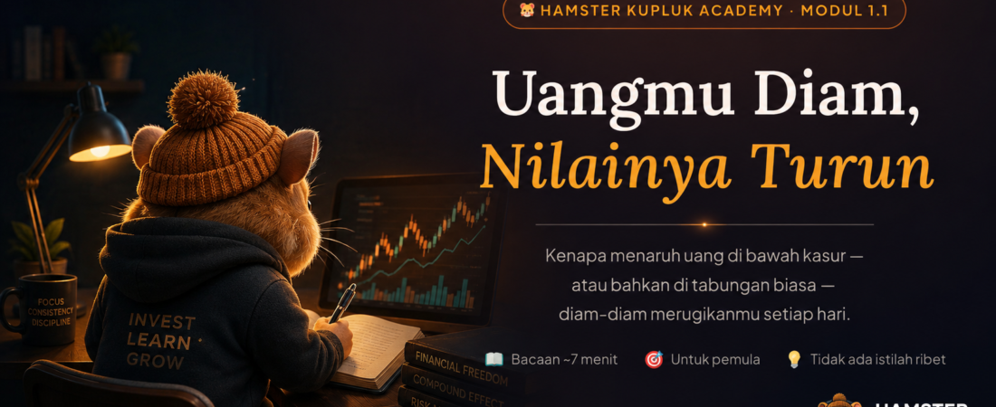 Uangmu Diam, Nilainya Turun
