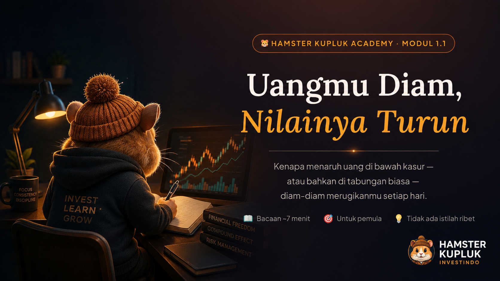 Uangmu Diam, Nilainya Turun