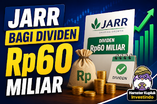 Dividen Rp 6,5 Per Saham dari JARR — Yield 0,33% dan Pertanyaan yang Lebih Menarik dari Angka Itu