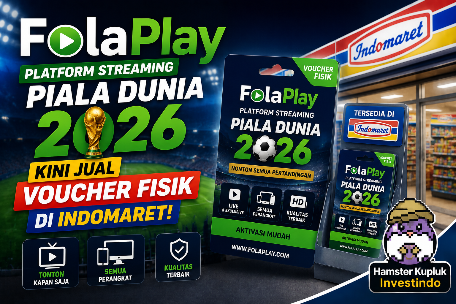 Voucher Piala Dunia di 24.000 Gerai Indomaret — Tapi Ada Satu Pertanyaan yang Perlu Dijawab Sebelum Kamu Terlalu Excited