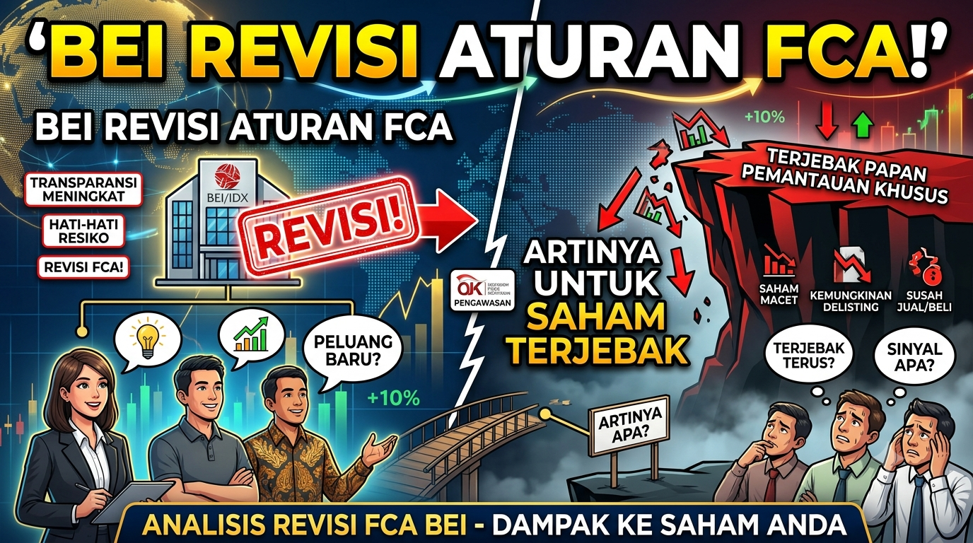 BEI Revisi Aturan FCA — dan Ini Artinya untuk Saham-Saham yang Selama Ini Terjebak di Papan Pemantauan Khusus