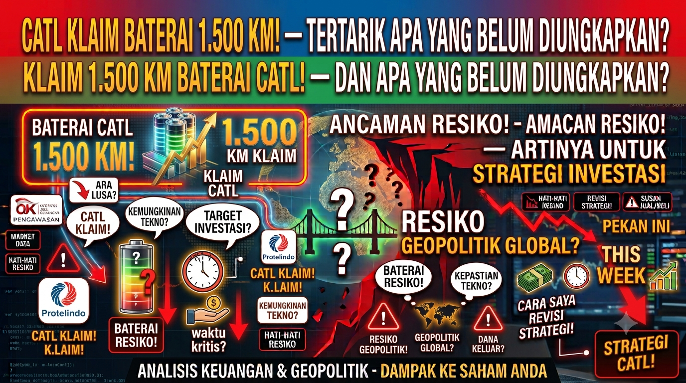 CATL Klaim Baterai 1.500 Km — dan Saya Lebih Tertarik pada Apa yang Belum Mereka Ungkapkan