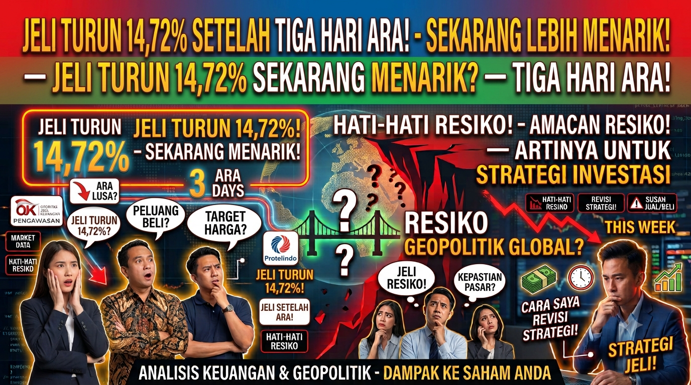 JELI Turun 14,72% Setelah Tiga Hari ARA — dan Sekarang Angkanya Lebih Menarik untuk Dibaca